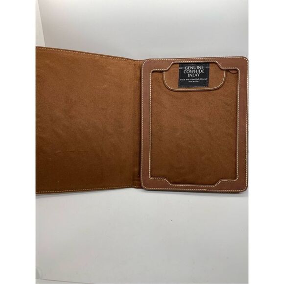 Leather Cow Hide Case for iPad and iPad 2 by Casual Outfitters New Gift Idea - Picture 3 of 8